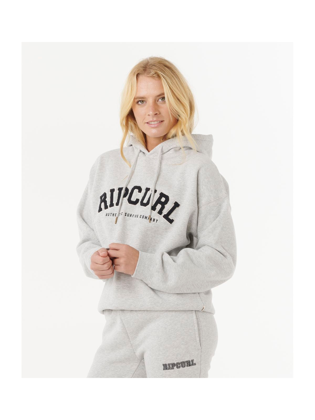 Bluza RIP CURL VARSITY HOODIE szara