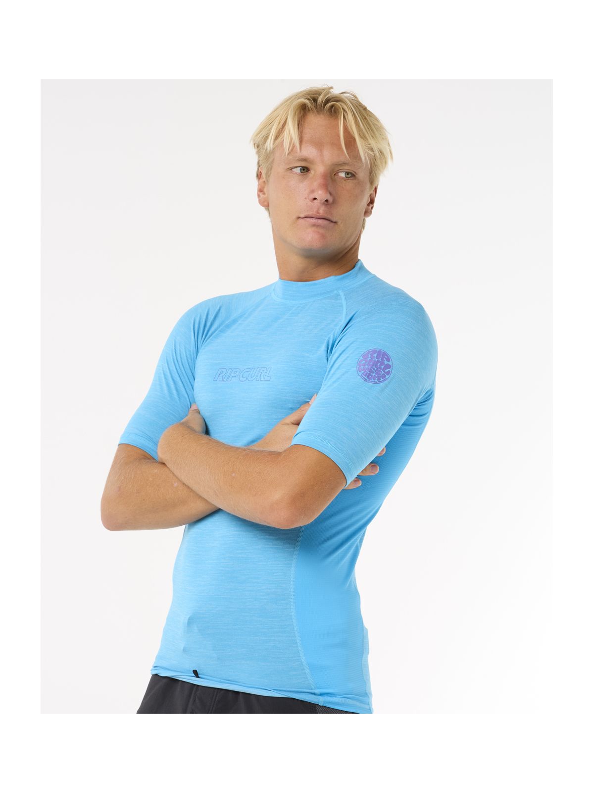 Lycra kąpielowa męska RIP CURL Dawn Patrol Upf Perf S/S niebieska