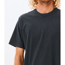 Koszulka męska RIP CURL Plain Wash Tee czarny
