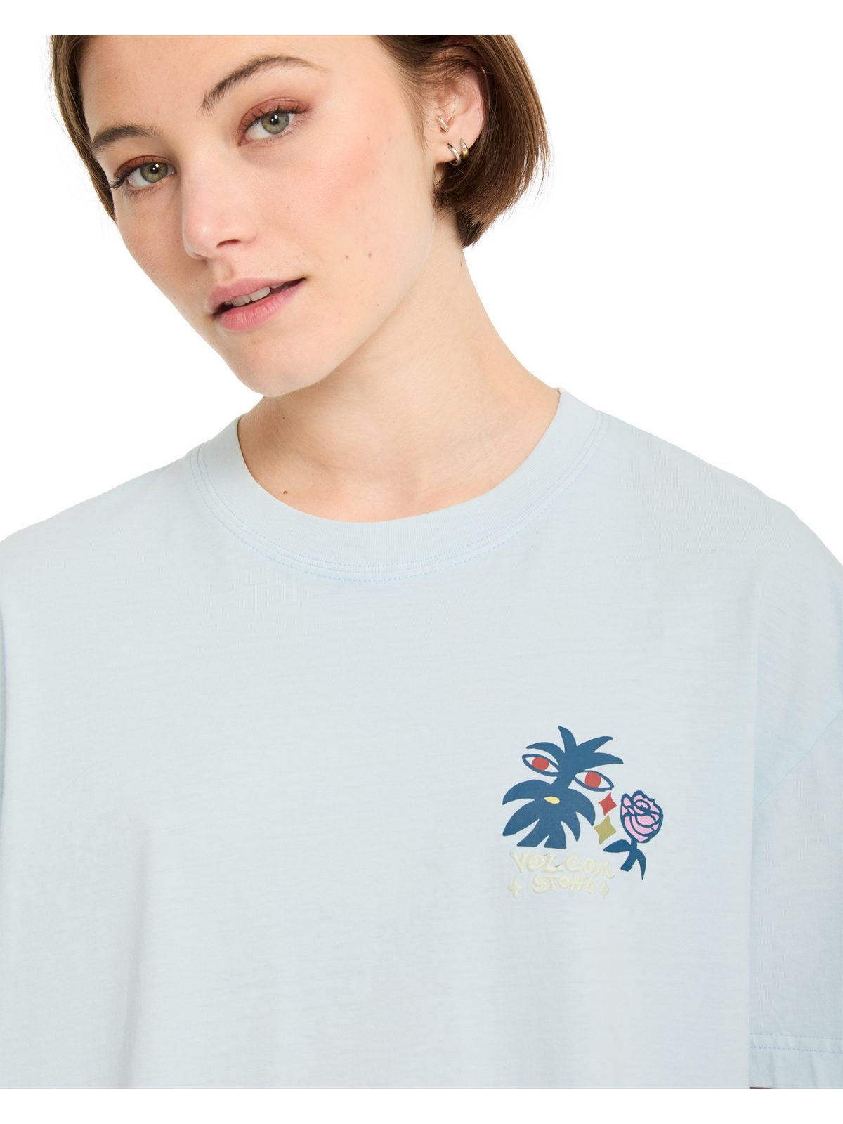 Koszulka damska VOLCOM Fa Bruno Lucas 2 Tee niebieski