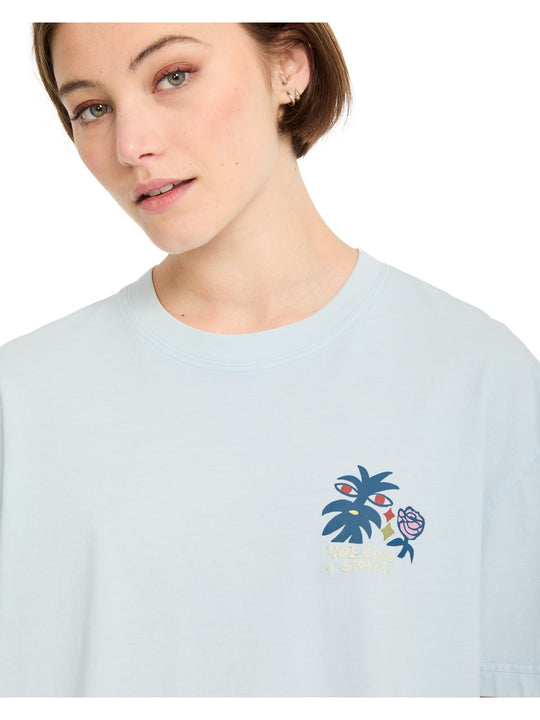 Koszulka damska VOLCOM Fa Bruno Lucas 2 Tee niebieski
