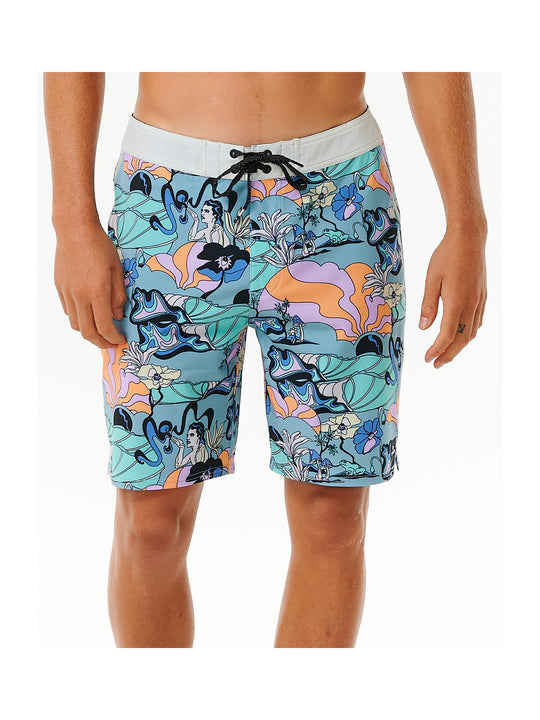 Boardshorty RIP CURL Mirage Postcards niebieski - Adventure Sports

