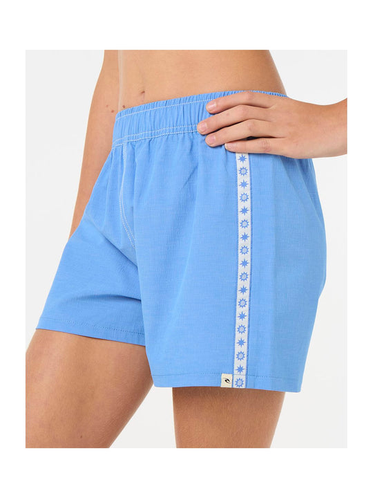 Szorty kąpielowe dziewczęce RIP CURL Island Bliss Boardshort-Girl niebieskie
