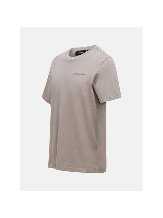 Koszulka męska Peak Performance M Original Small Logo Tee beżowy - Adventure Sports
