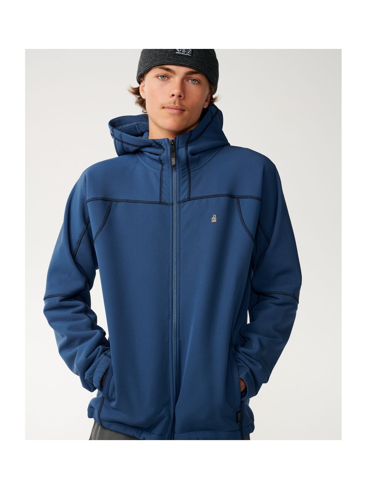 Polar męski męski RIP CURL S-Series Soft Tech Fleece granatowy