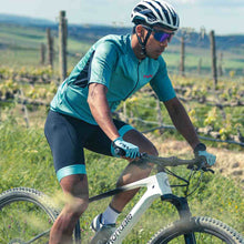 Koszulka rowerowa NORTHWAVE Force Evo Jersey niebieski - Adventure Sports
