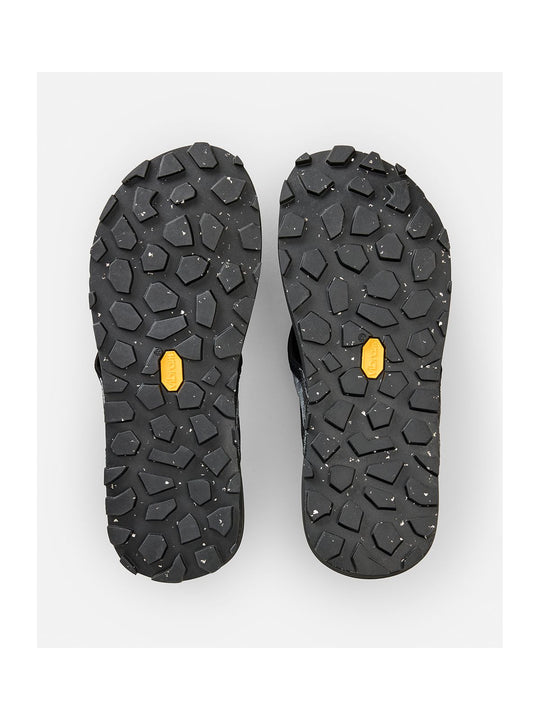 Klapki męskie RIP CURL Search Mission Vibram Open Toe czarne
