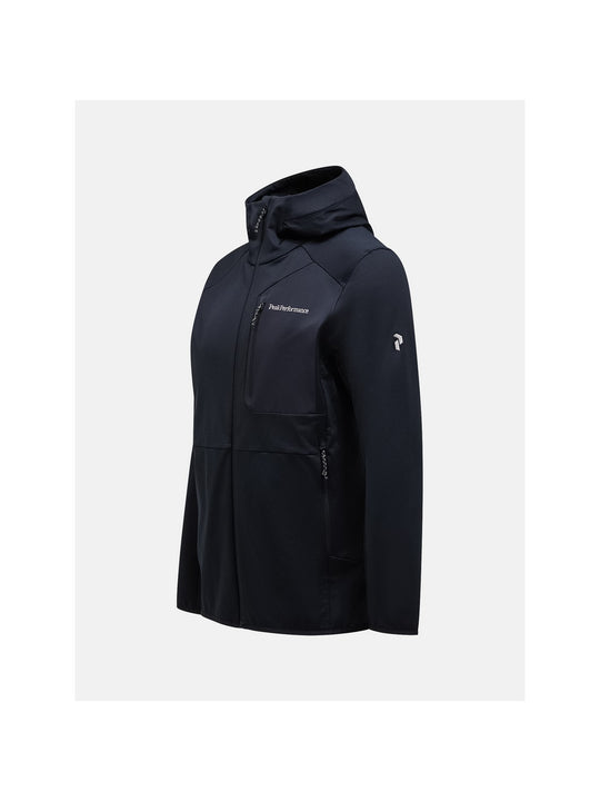 Bluza z kapturem męska PEAK PERFORMANCE M Utility Light Zip Hood czarna
