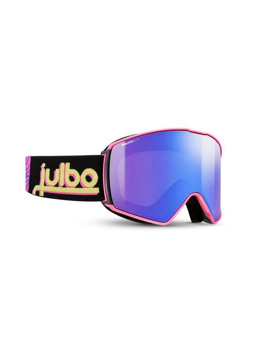 Gogle narciarskie JULBO Launcher różowy fotochrom Cat 1-3 High Contrast
