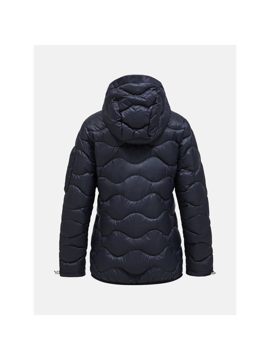 Kurtka puchowa Peak Performance W Helium Utility Down Hood czarny - Adventure Sports
