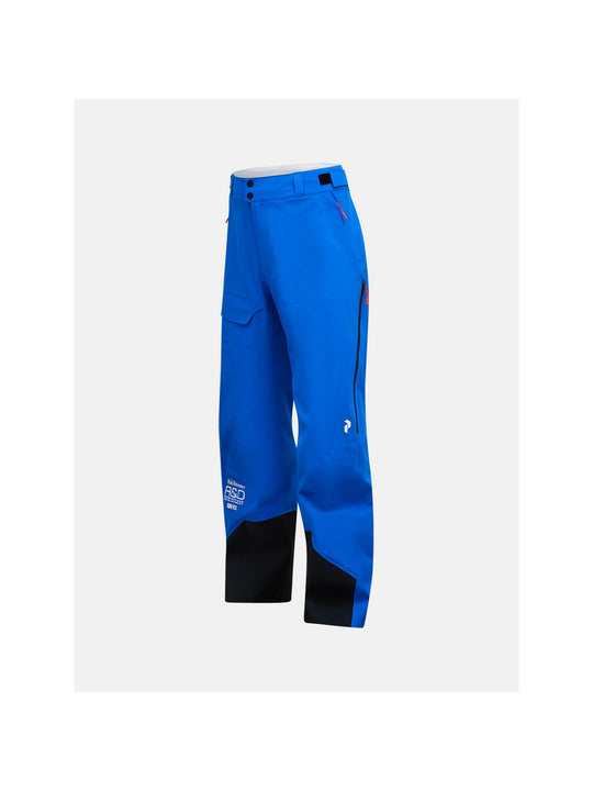 Spodnie narciarskie męskie PEAK PERFORMANCE 40Y R&amp;D GORE-TEX 3L C-KNIT Ski Pants niebieskie
