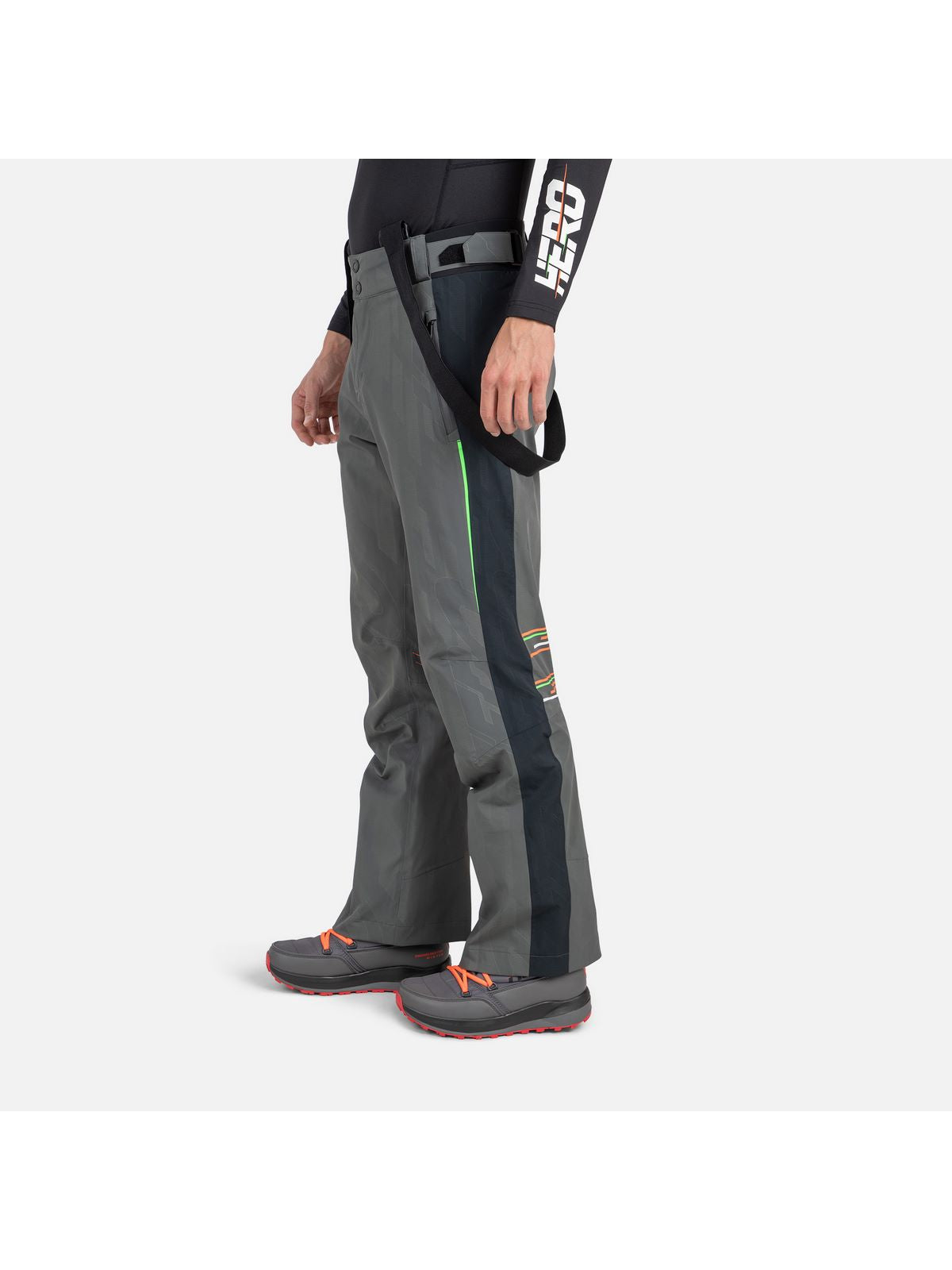 Męskie spodnie narciarskie Rossignol Hero R Pant szare - Spodnie - Adventure Sports