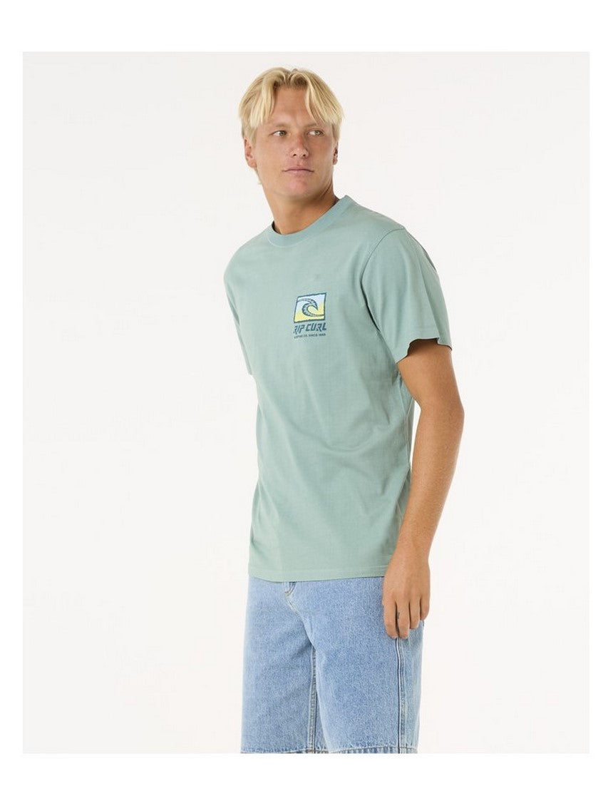 Koszulka RIP CURL Raw Energy Trad Tee niebieski