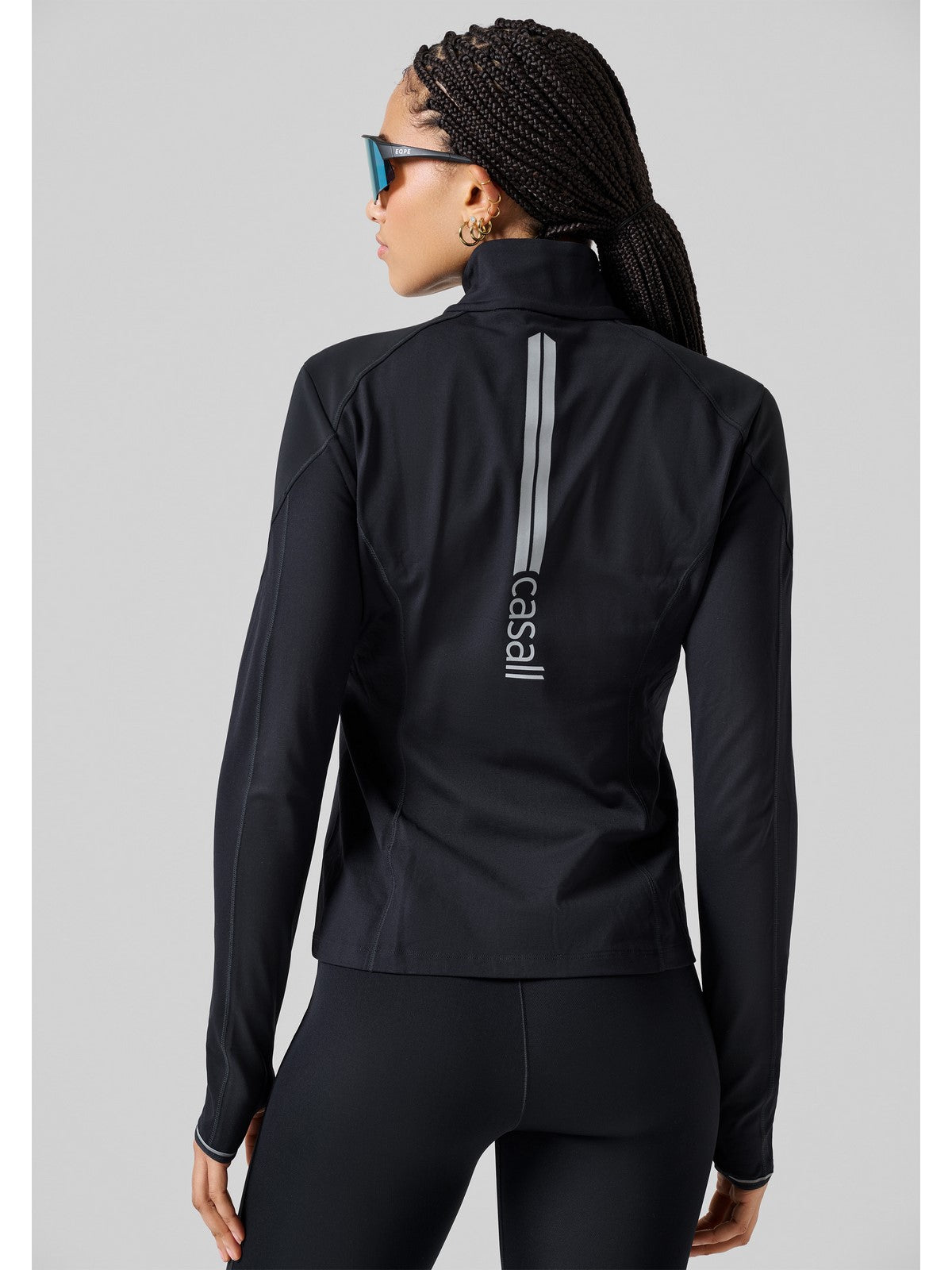 Kurtka damska CASALL Windtherm Jacket czarny - Adventure Sports