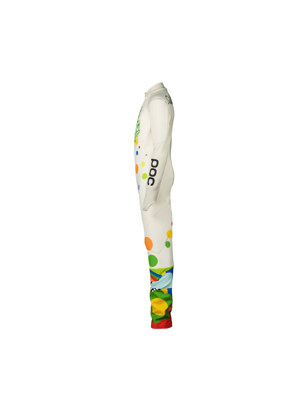 Guma narciarska POC Skin GS JR biały Tropical Race - Narciarska - Adventure Sports