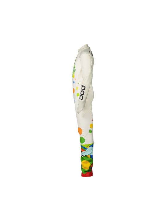Guma narciarska POC Skin GS JR biały Tropical Race - Narciarska - Adventure Sports
