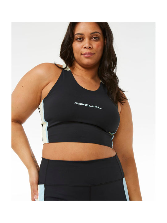 Koszulka RIP CURL Rss Revival Crop czarny - Adventure Sports
