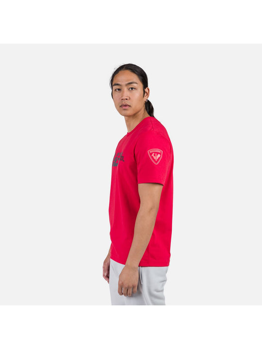 Koszulka Rossignol New Hero Graphic Tee czerwony - Adventure Sports
