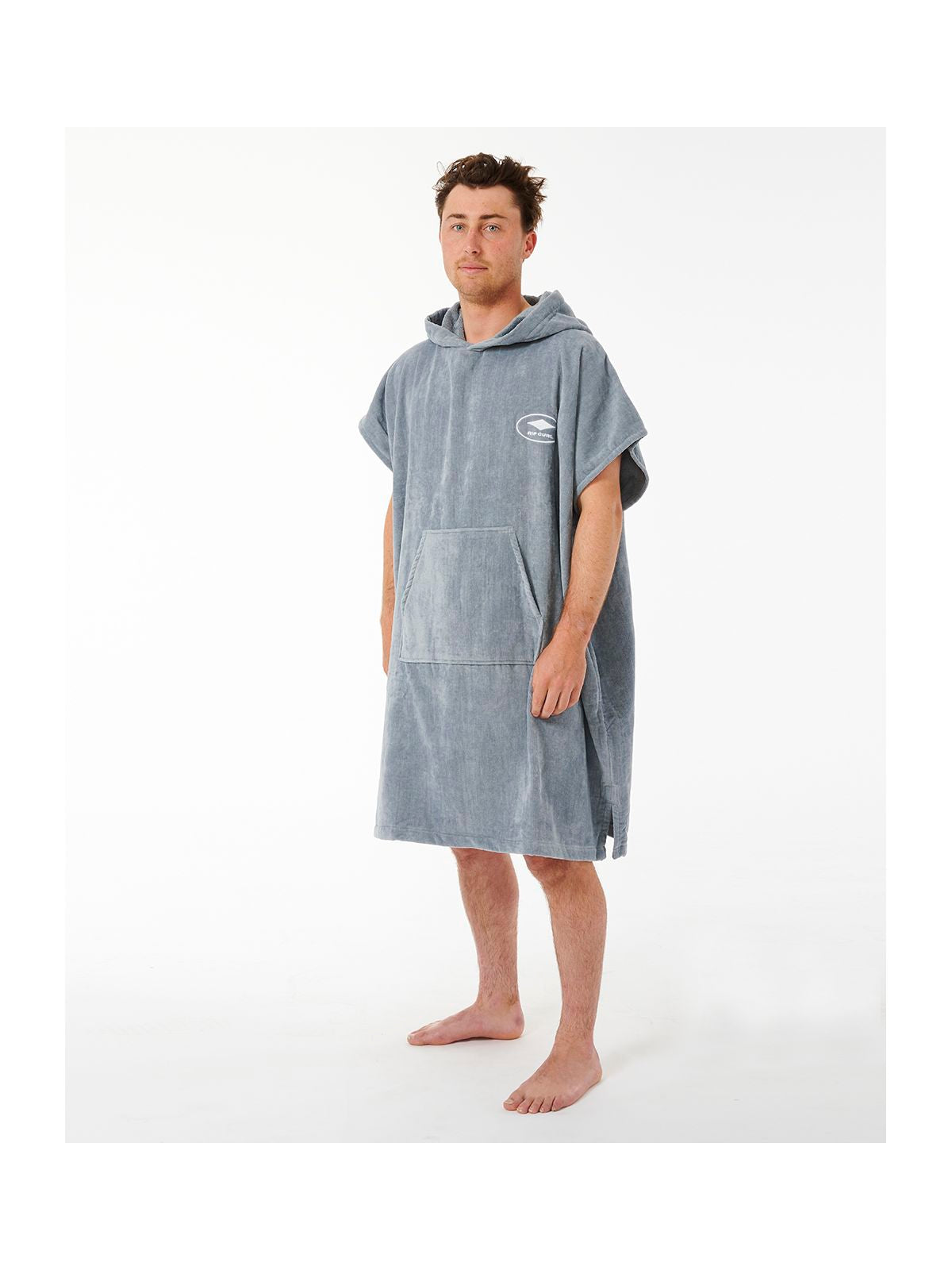 Ponczo RIP CURL Logo Hooded Towel niebieski