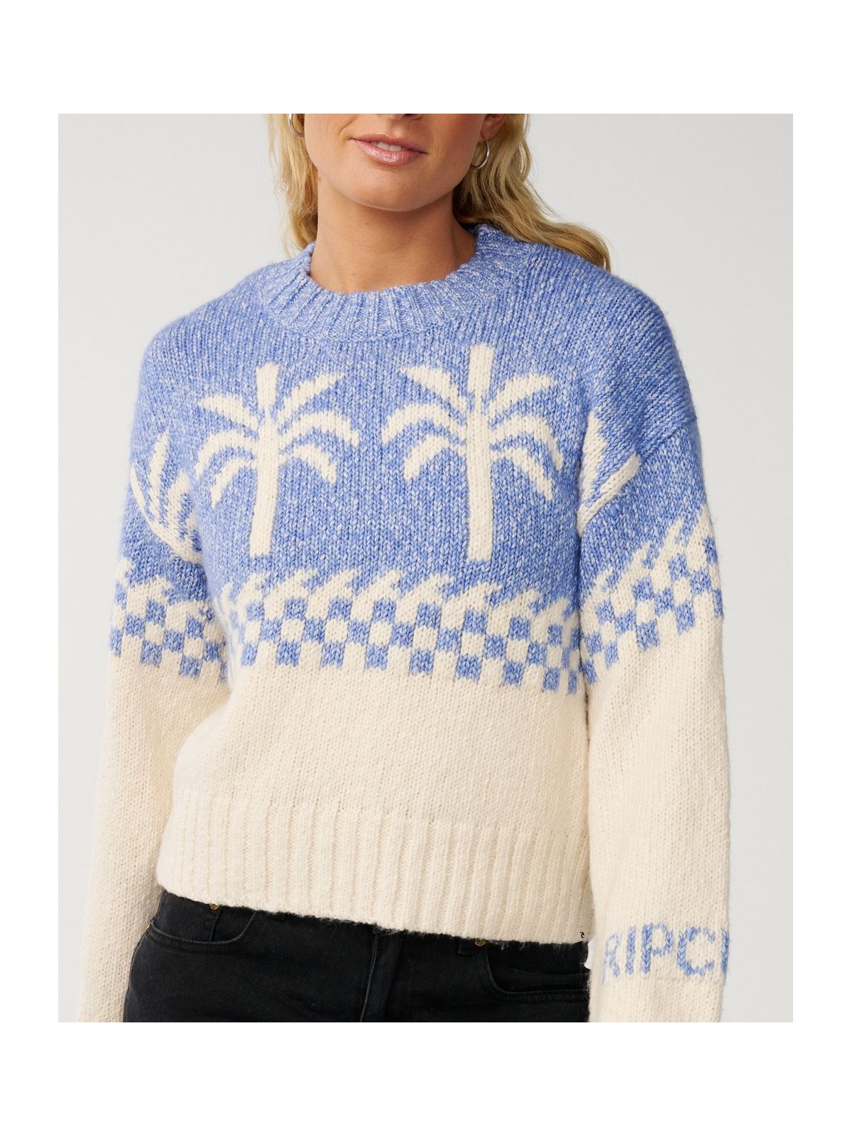 Sweter damski RIP CURL Bossa Nova Neps Crew granatowy