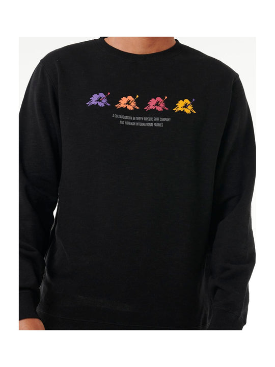 Bluza RIP CURL Surf Revival Hoffman Crew czarny - Adventure Sports
