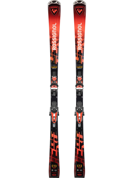 Narty ROSSIGNOL HERO CARVE + wiązania LOOK NX12 Koncet GW
