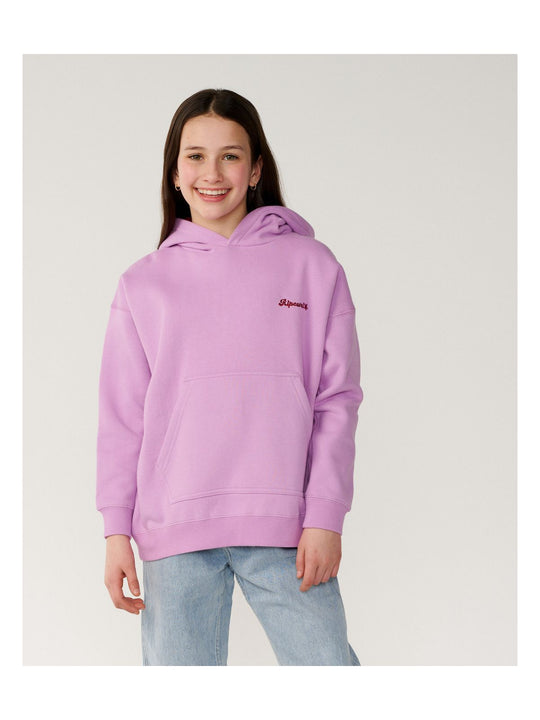 Bluza juniorska RIP CURL Sunkissed Search Hood - Girl różowa
