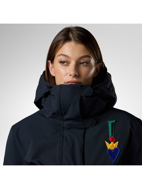 Kurtka narciarska damska ROSSIGNOL W Jcc Bomber Ski Jacket czarna
