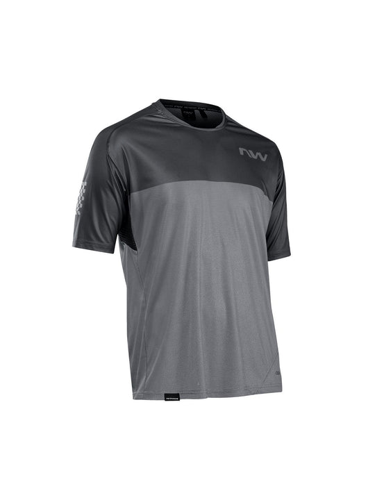 Koszulka rowerowa NORTHWAVE Edge Jersey - czarny/zielony - Adventure Sports
