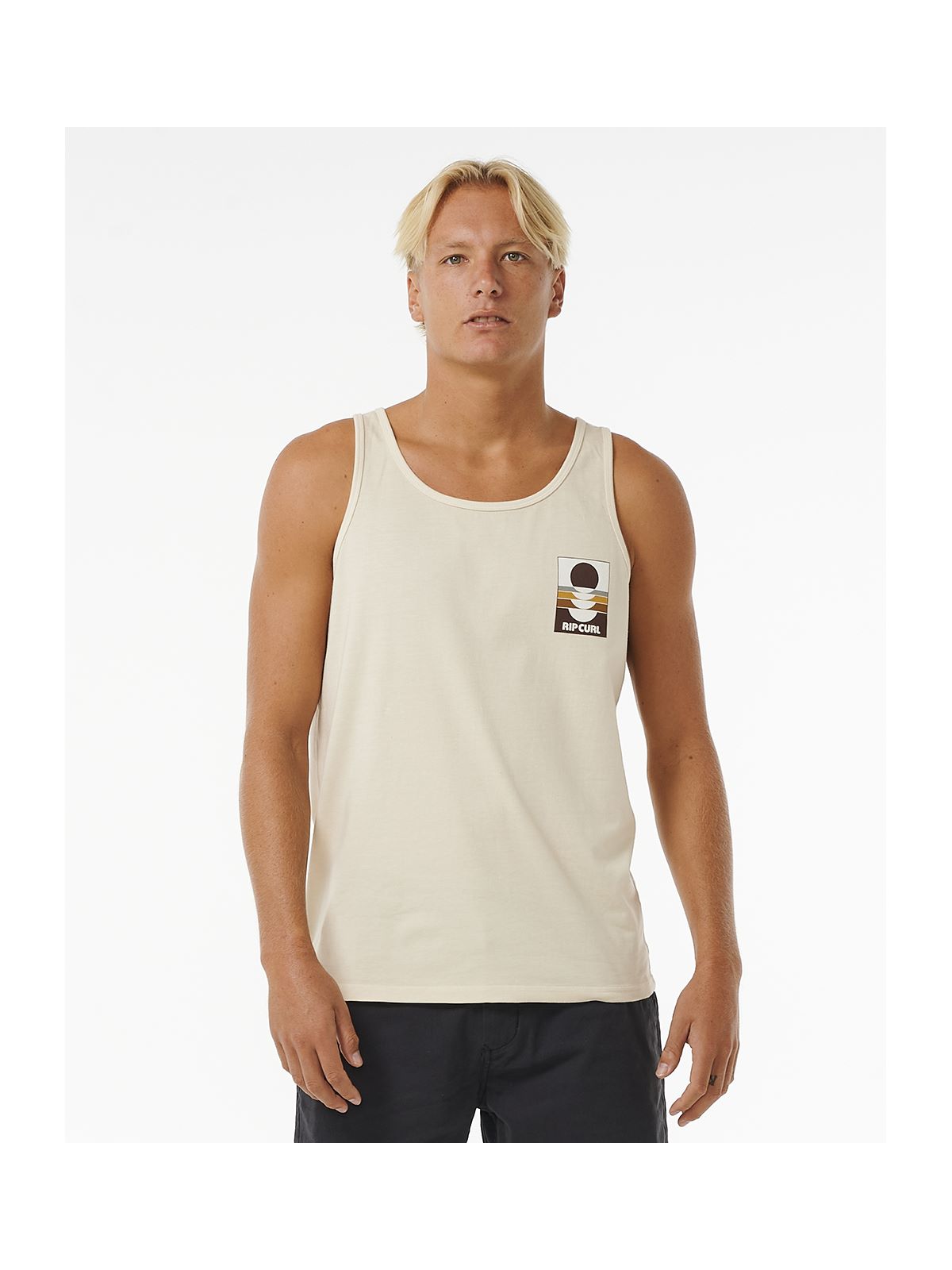 Koszulka RIP CURL Surf Revival Peaking Tank biały - Adventure Sports