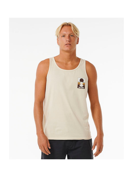 Koszulka RIP CURL Surf Revival Peaking Tank biały - Adventure Sports
