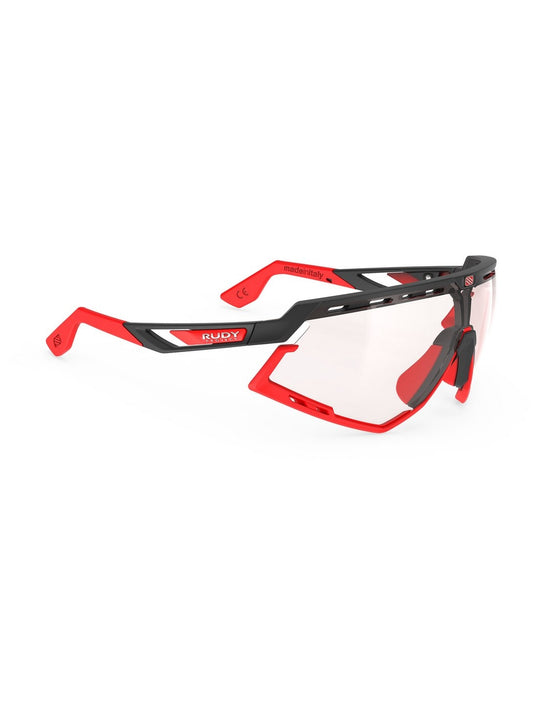 Okulary fotochromowe RUDY PROJECT DEFENDER - czerwony/czarny | ImpactX 2 Reds Cat 1-3 - ONE SIZE - Adventure Sports
