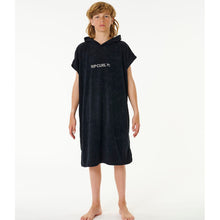 Poncho RIP CURL Brand Hooded Towel Boy czarny - Adventure Sports
