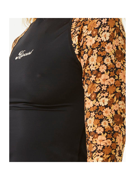 Lycra RIP CURL Sea Of Dreams Upf 50 L/S brązowy - Adventure Sports
