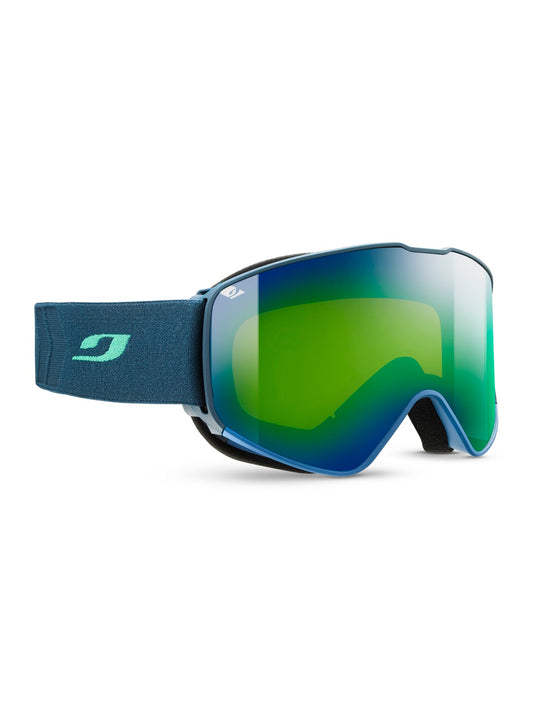 Gogle narciarskie JULBO ALPHA niebiesko zielone Cat 3 - TU - Adventure Sports
