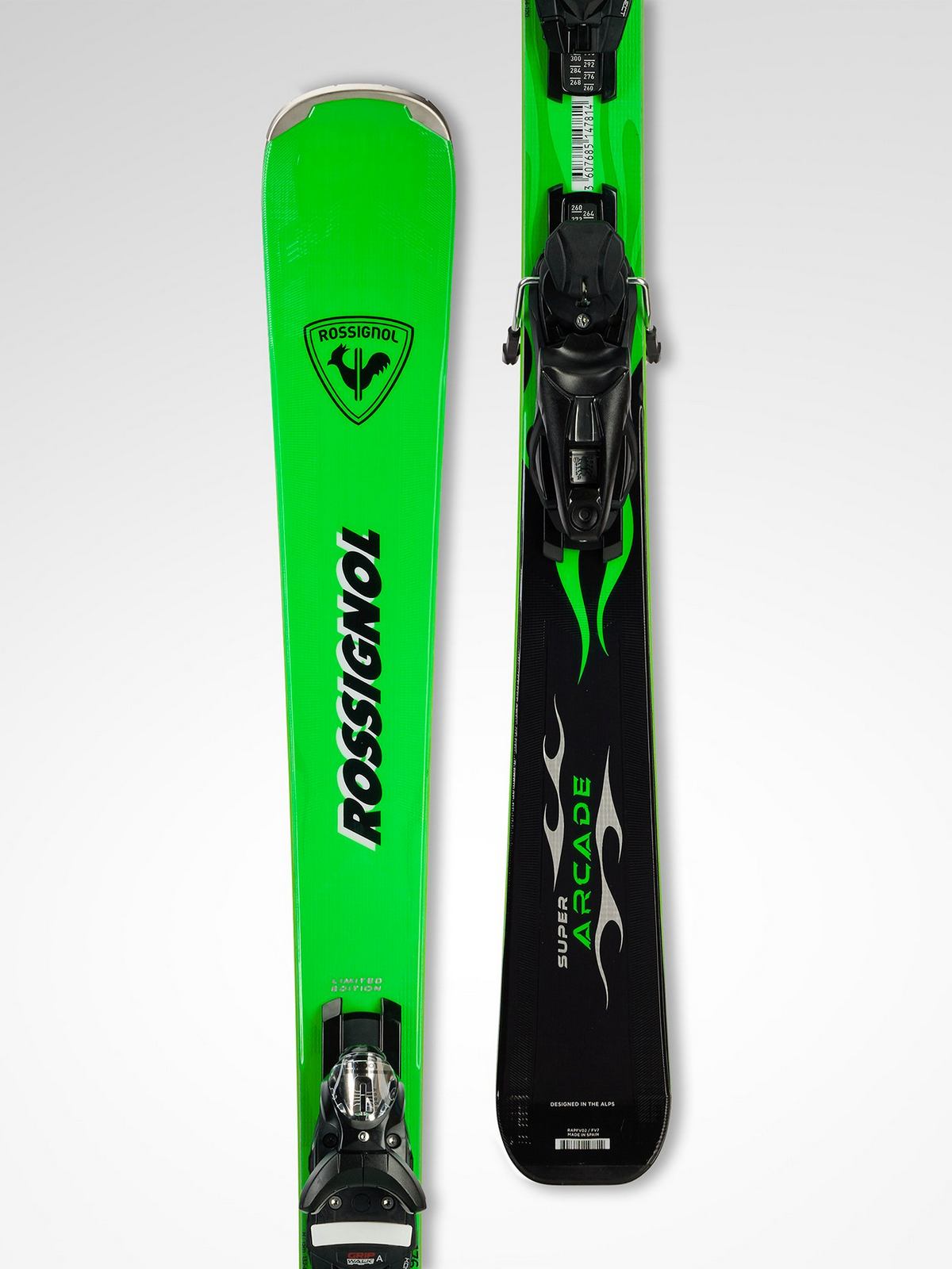 Narty ROSSIGNOL Super Arcade 84 + wiązania LOOK Spx 12 Konect Gw B90 Black