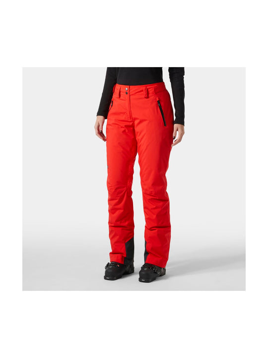 Spodnie narciarskie damskie HELLY HANSEN W LEGENDARY INSULATED PANT czerwone
