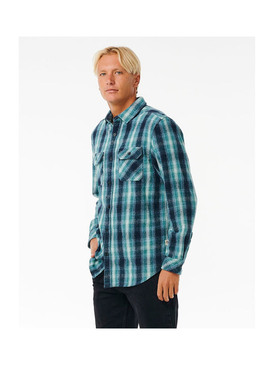 KOSZULA RIP CURL SWC FLANNEL SHIRT granatowy - M - Koszula - Adventure Sports
