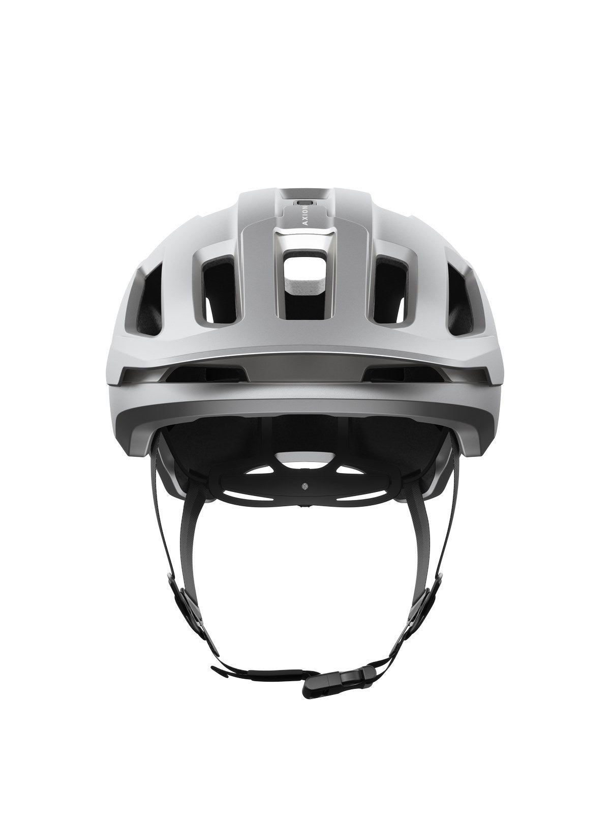 Kask rowerowy POC Axion Race MIPS czarno srebrny mat - Adventure Sports