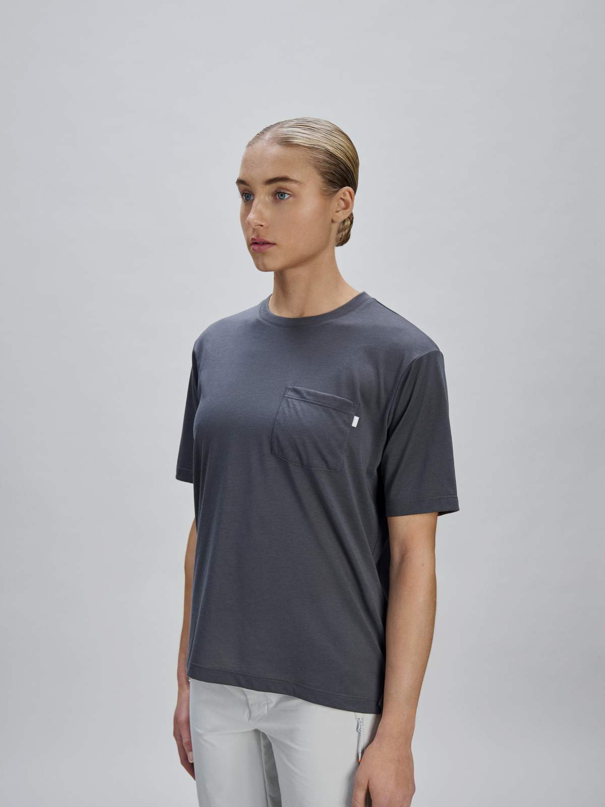Koszulka rowerowa damska POC W's Motion S/S Jersey szara