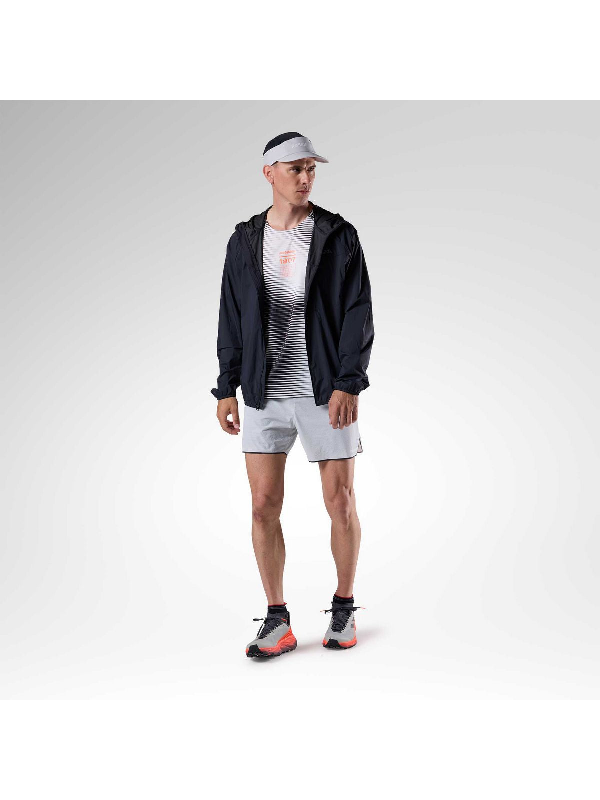 Szorty męskie ROSSIGNOL M Sapa 2In1 Short 7' szare