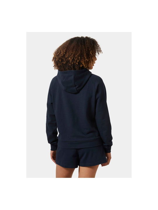 Bluza z kapturem damska HELLY HANSEN W Core Graphic Hoodie granatowy - Adventure Sports
