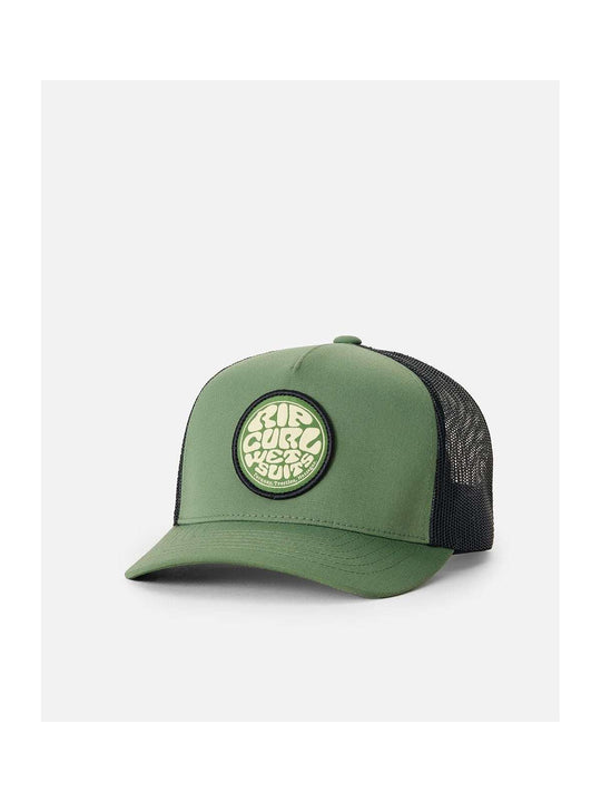 Czapka z daszkiem dziecięca RIP CURL Wetsuit Icon Trucker - Boy zielona
