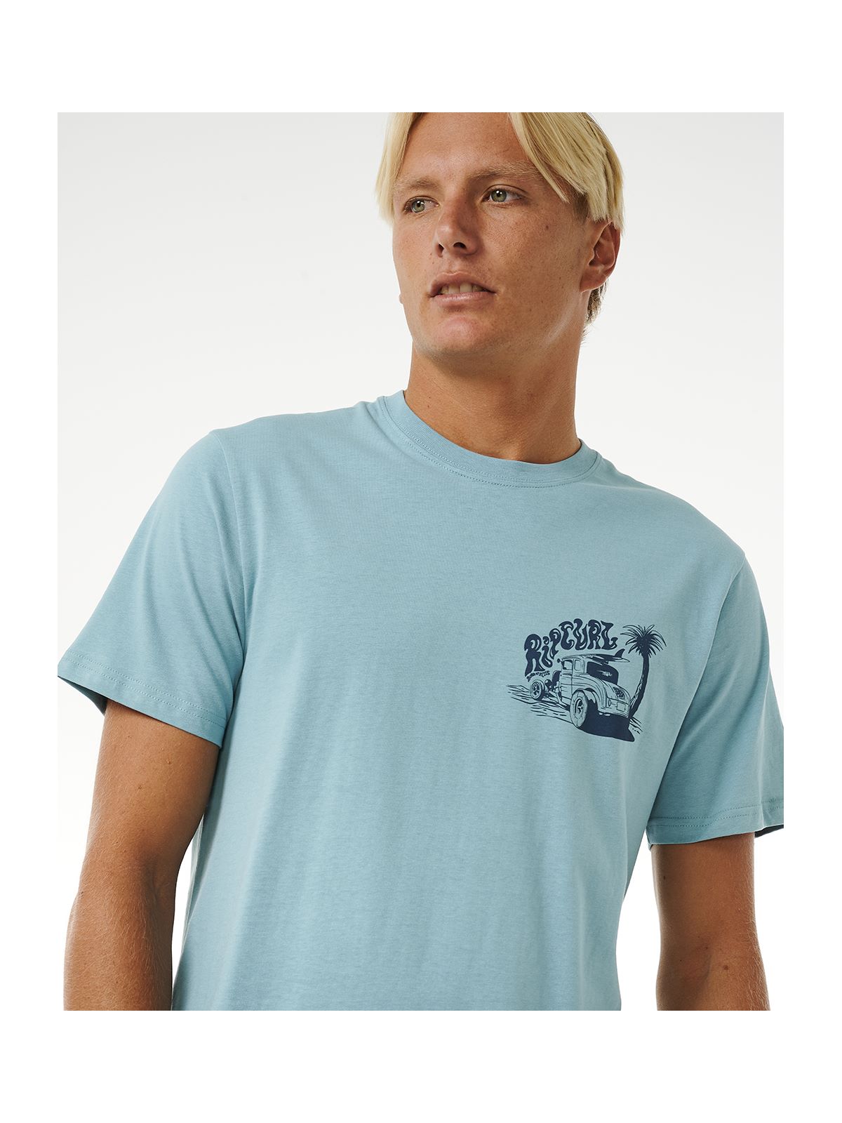 Koszulka RIP CURL Keep On Trucking Tee niebieski - Adventure Sports