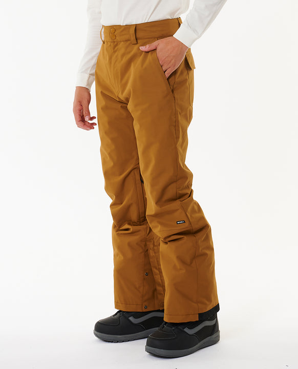 Spodnie narciarskie RIP CURL Base 10K/10K Pant żółty - Adventure Sports
