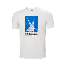 Koszulka HELLY HANSEN Hp Race Graphic T-Shirt biały - Adventure Sports

