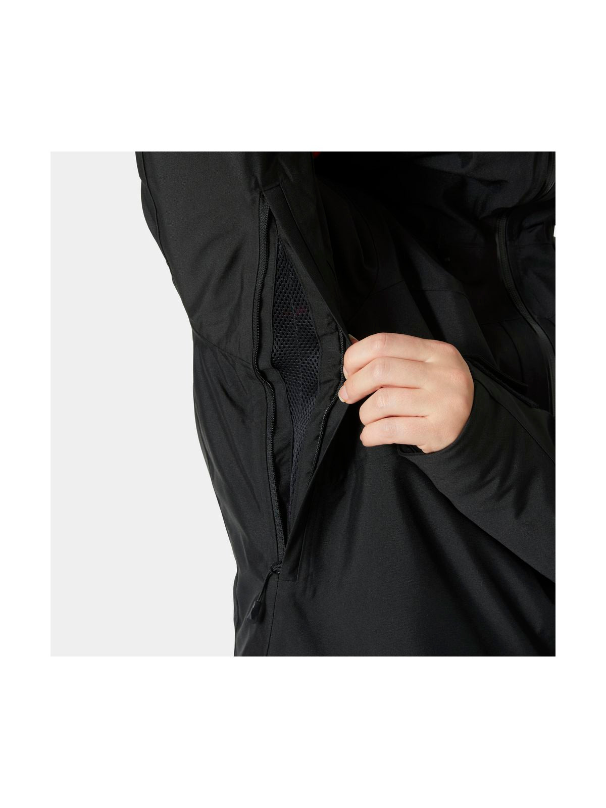 Kurtka narciarska damska HELLY HANSEN W POWDERQUEEN 3.0 JACKET czarna