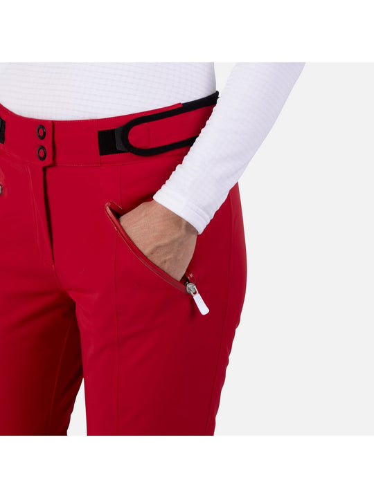 Spodnie damskie narciarskie ROSSIGNOL W Blackside Pant czerwony
