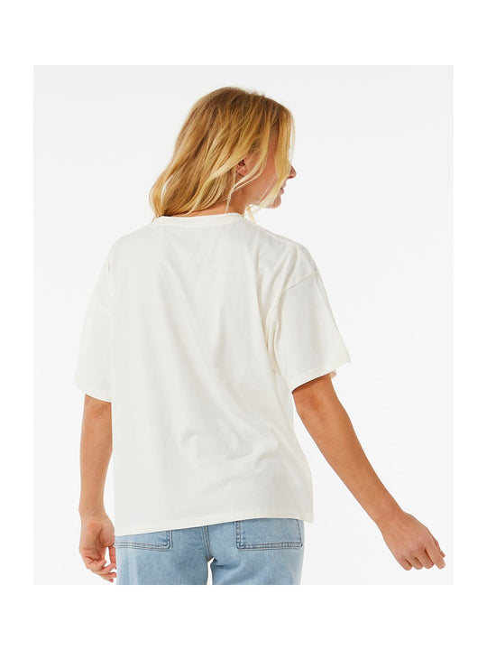 Koszulka RIP CURL Tropical Tour Hertiage Tee biały - Adventure Sports
