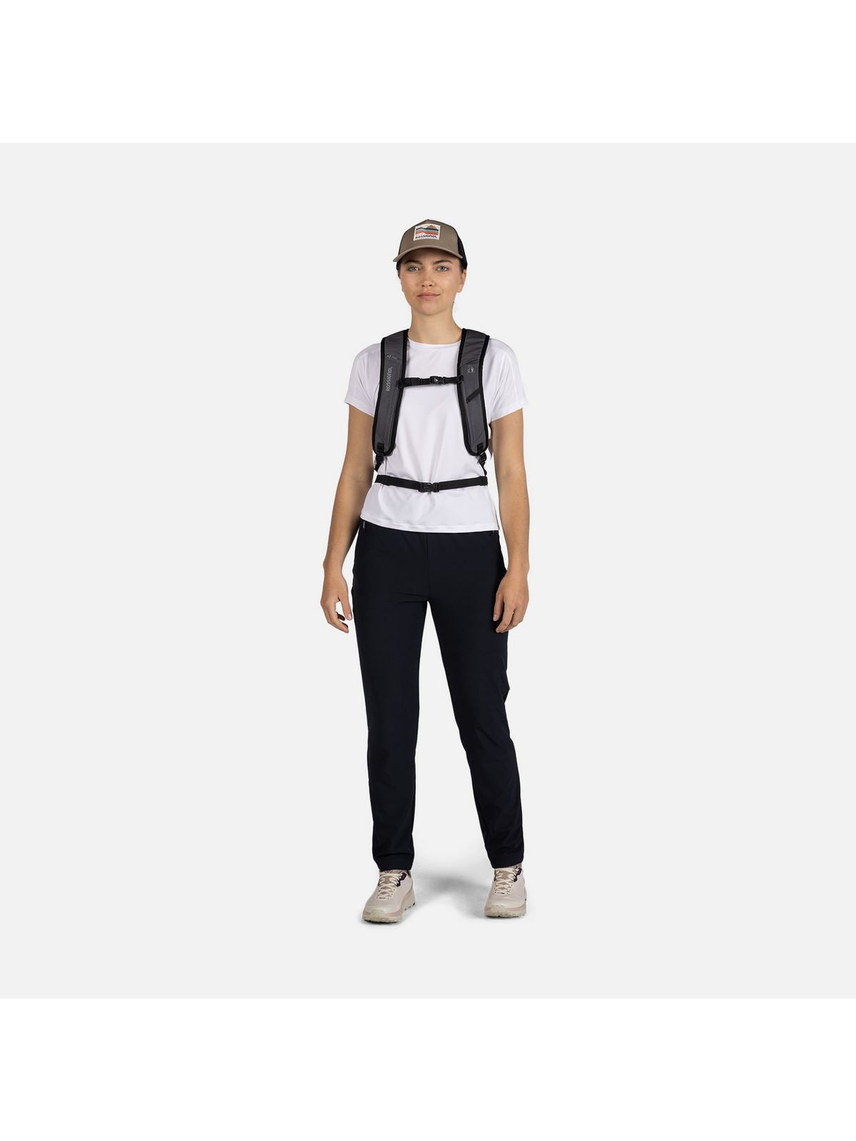 Koszulka treningowa damska ROSSIGNOL W Cloudrest Loose Tee biały - Adventure Sports